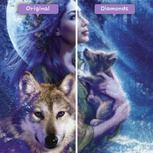 diamanter-trollkarl-diamant-målningssatser-djur-vargen-månfrun-före-efter-webp
