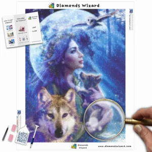 Diamonds-Wizard-Diamond-Painting-Kits-Tiere-Wolf-die-Frau-des-Monds-Canva-Webp