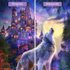 diamantes-mago-kits-de-pintura-de-diamantes-animales-lobo-el-castillo-del-lobo-antes-después-webp
