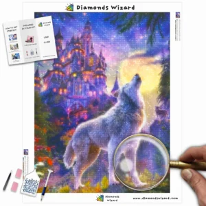 Diamonds-Wizard-Diamond-Painting-Kits-Tiere-Wolf-the-Wolfs-Castle-Canva-Webp