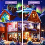 diamonds-wizard-diamond-painting-kits-events-christmas-a-cozy-cabin-in-the-woods-before-after-webp