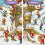 Diamonds-Wizard-Diamond-Painting-Kits-Events-Christmas-Jolly-Santa-Dwarfs-Before-After-Webp