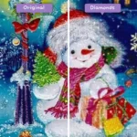 mago-de-diamantes-kits-de-pintura-de-diamantes-eventos-navidad-alegre-muñeco de nieve-antes-después-webp