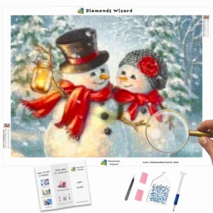diamanten-wizard-diamant-schilderij-kits-evenementen-kerst-sneeuwpoppen-tangled-couple-canva-webp