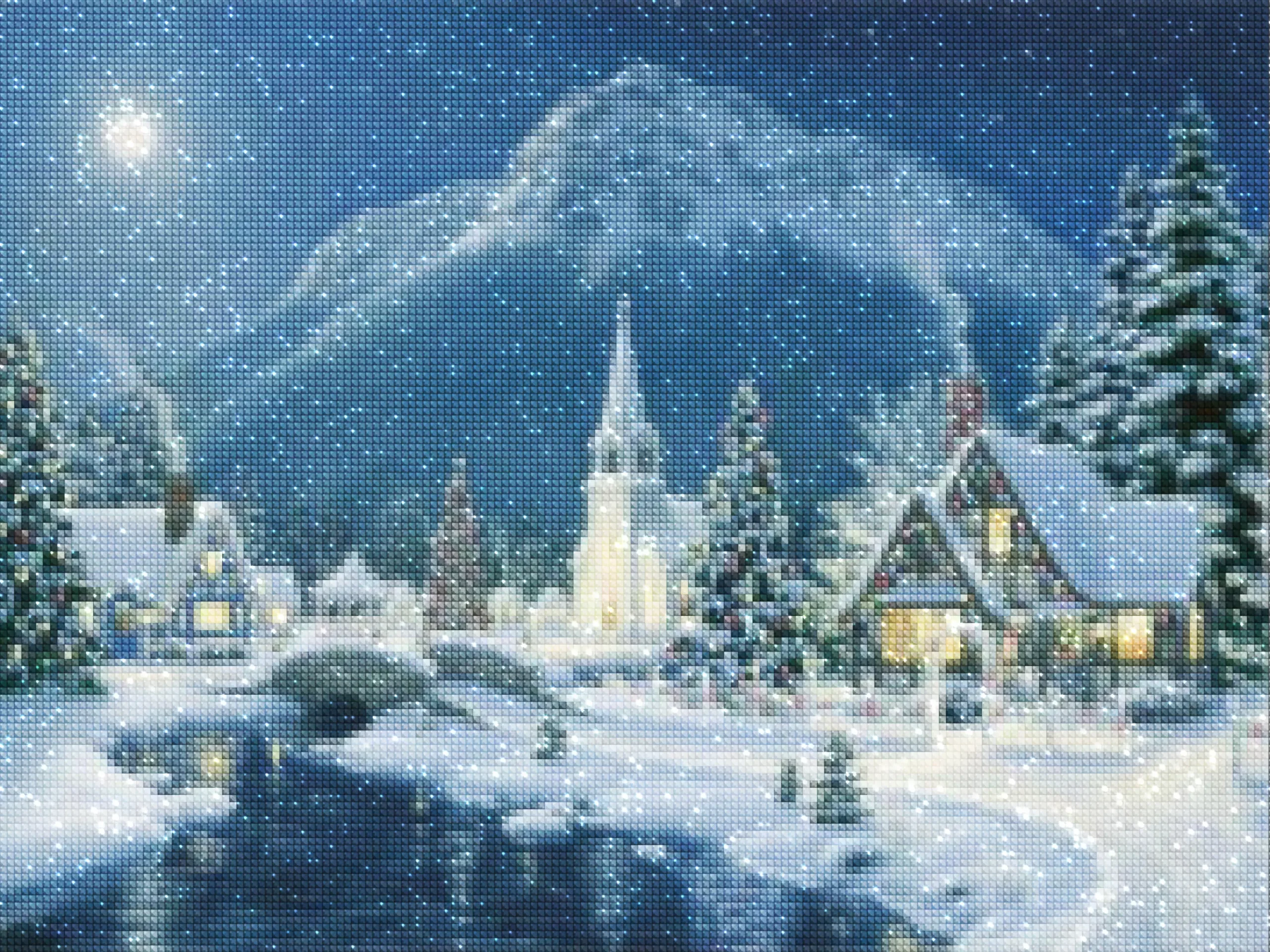 diamanten-wizard-diamond-painting-kits-Evenementen-Kerstmis-Winterdorp-diamonds.webp