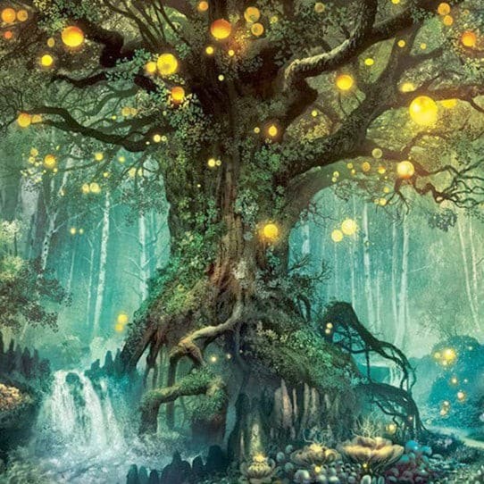 diamanten-wizard-diamond-painting-kits-Fantasy-Forest-Enchanted Forest-original.jpeg