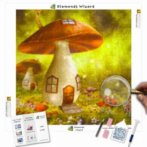 Diamonds-Wizard-Diamond-Painting-Kits-Fantasy-Mushroom-The-Mushroom-House-Canva-Webp