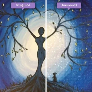 diamanter-trollkarl-diamant-målningssatser-fantasyträd-livets-fruträd-före-efter-webp