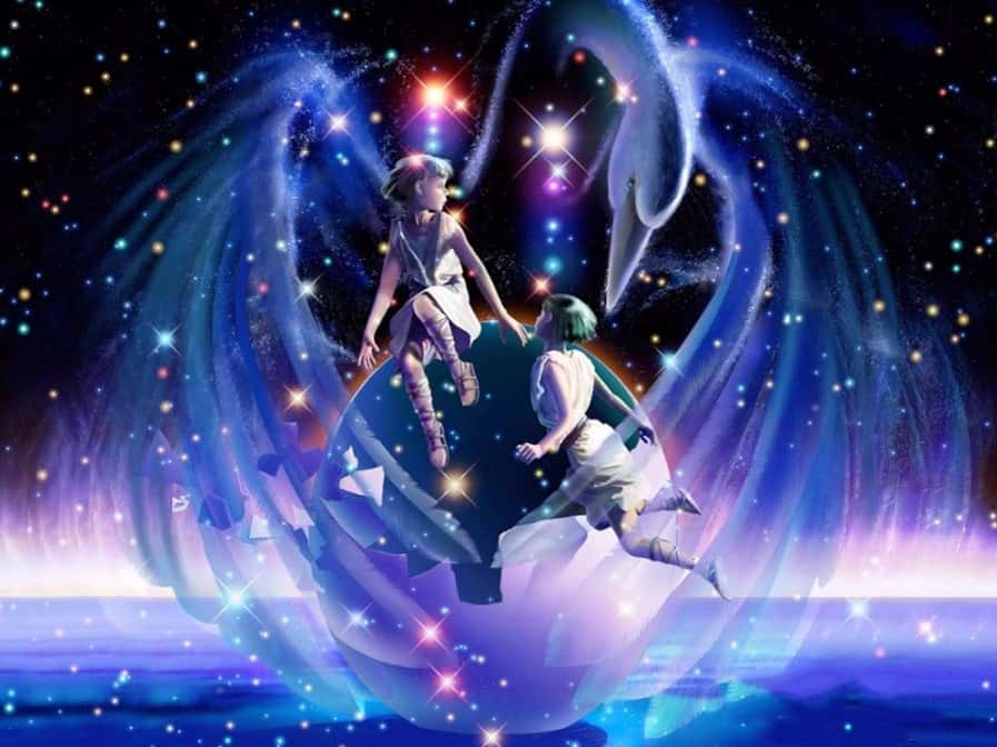 diamanter-trollkarl-diamant-målningssatser-Fantasy-Zodiac-Gemini Aurora's Dream-original.jpeg