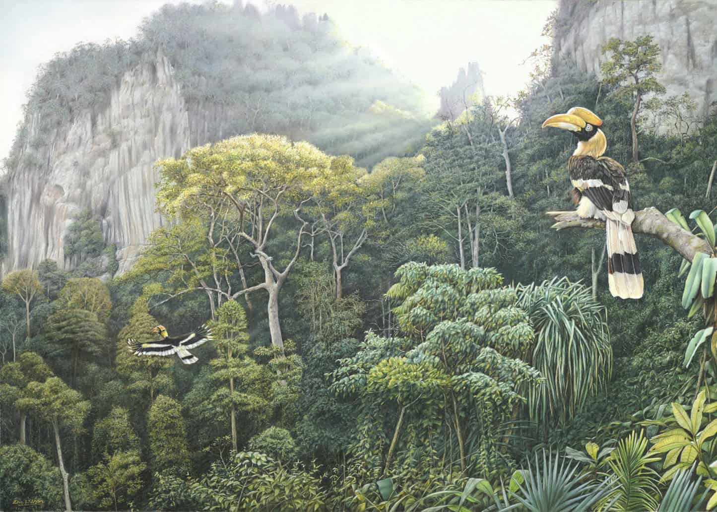 diamenty-kreator-zestawy do malowania diamentów-Krajobraz-Dżungla-Scena tropikalnej dżungli-original.jpeg