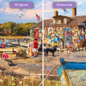 diamonds-wizard-diamond-painting-kits-landscape-lake-a-quiet-day-on-the-lake-before-after-webp