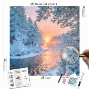 diamanten-wizard-diamond-painting-kits-landschap-sneeuw-winters-glow-canva-webp