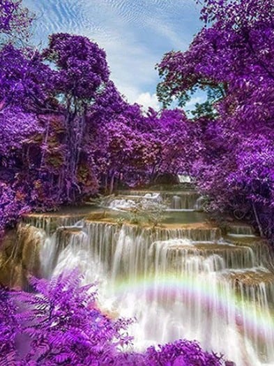 diamonds-wizard-diamond-painting-kit-Landscape-Waterfall-Purple Waterfall-original.jpeg