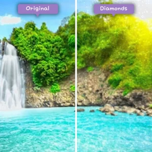diamanter-trollkarl-diamant-målningssatser-landskap-vattenfall-tropisk-ö-vattenfall-före-efter-webp