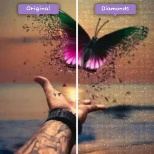 diamanter-troldmand-diamant-maleri-sæt-natur-sommerfugle-kunstnerisk-sommerfugl-før-efter-webp