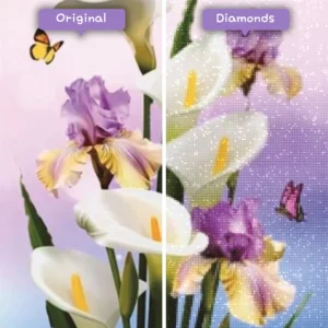 diamantes-mago-kits-de-pintura-de-diamantes-naturaleza-mariposa-lilly-flores-y-mariposas-antes-después-webp
