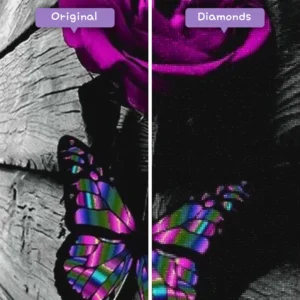 kits de pintura-de-diamante-mago-de-diamantes-naturaleza-mariposa-mariposa-púrpura-y-rosa-antes-después-webp