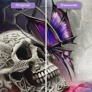 Diamonds-Wizard-Diamond-Painting-Kits-Nature-Butterfly-Butterfly-Skull-Vorher-Nachher-Webp