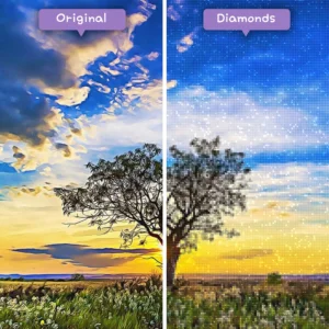 Diamonds-Wizard-Diamond-Painting-Kits-Nature-Tree-desolate-tree-at-sunset-before-after-webp