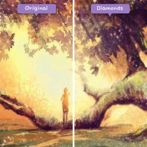 Diamonds-Wizard-Diamond-Painting-Kits-Nature-Tree-Natures-Embrace-Vorher-Nachher-Webp