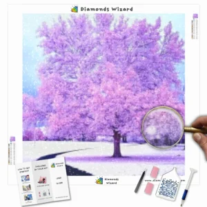 diamonds-wizard-diamond-painting-kits-nature-tree-purple-tree-in-the-snow-canva-webp