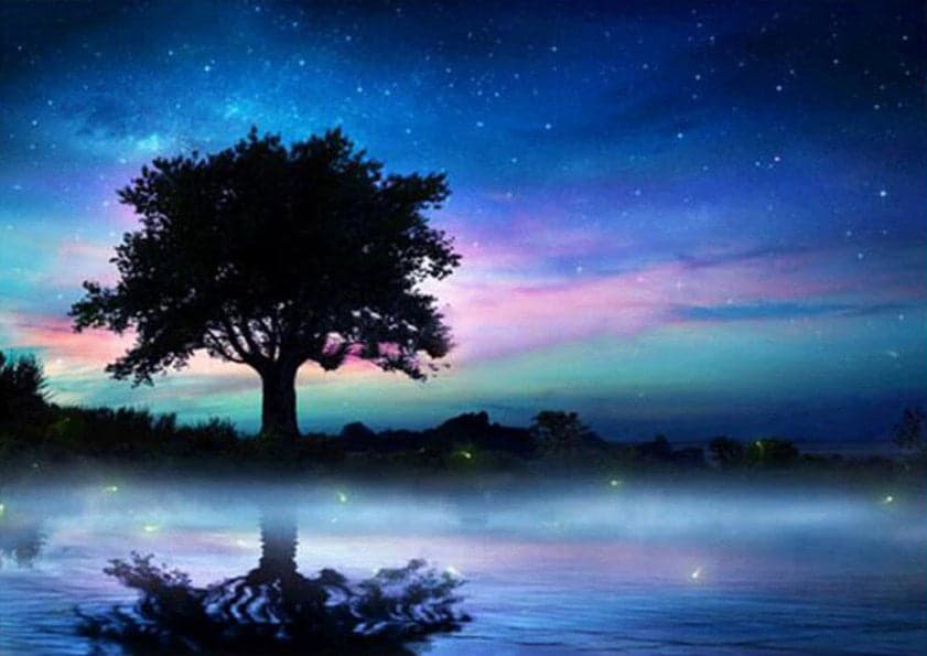 diamanter-veiviser-diamant-maleri-sett-Nature-Tree-Starry Night-original.jpeg