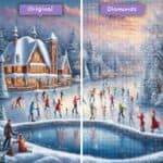 Diamonds-Wizard-Diamond-Painting-Kits-Events-Christmas-Frozen-Lake-Skating-Before-After-JPG