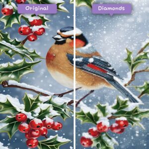 Diamonds-Wizard-Diamond-Painting-Kits-Events-Christmas-Winter-Vögel-und-Beeren-Vorher-Nachher-jpg-2