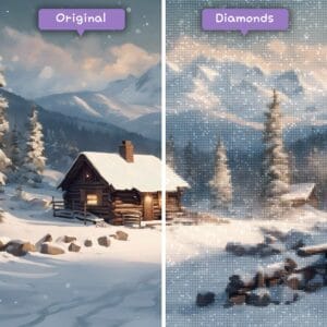 diamanter-trollkarl-diamant-målningssatser-landskap-snö-vinter-retreat-före-efter-jpg