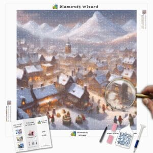 diamanter-trollkarl-diamant-målningssatser-landskap-snö-vinterfest-township-canva-jpg