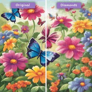 Diamonds-Wizard-Diamond-Painting-Kits-Animals-Butterfly-Butterfly-Garden-Bliss-Before-After-JPG
