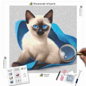 Diamonds-Wizard-Diamond-Painting-Kits-Animals-Cat-elegant-siamese-purrfection-canva-jpg