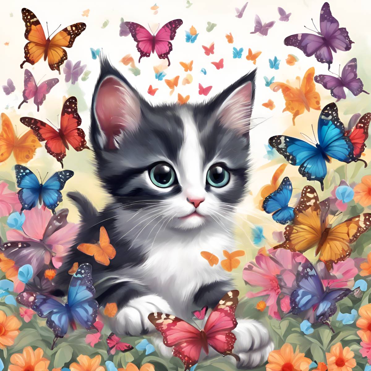 diamanten-wizard-diamond-painting-kits-Animals-Cat-Kitten-and-Butterfly-Friends-original.jpg