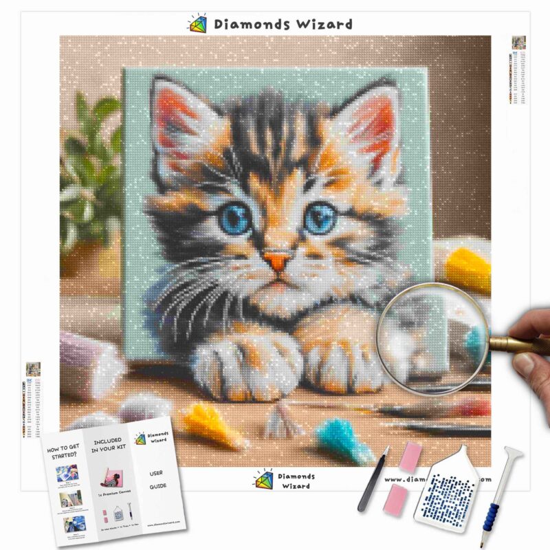 Diamantenwizarddiamantschilderkitsdierenkatpotpotenensnorharencanvajpg