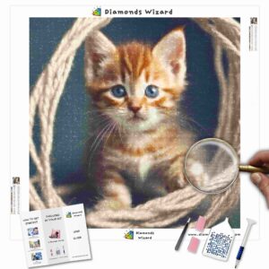 Diamonds-Wizard-Diamond-Painting-Kits-Animals-Cat-Mischievous-Kitten-Antics-Canva-jpg