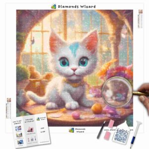 diamanter-trollkarl-diamant-målningssatser-djur-katt-nycker-kattunge-fantasy-canva-jpg