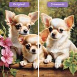 diamanti-mago-kit-pittura-diamante-animali-cane-affascinante-chihuahua-trio-prima-dopo-jpg