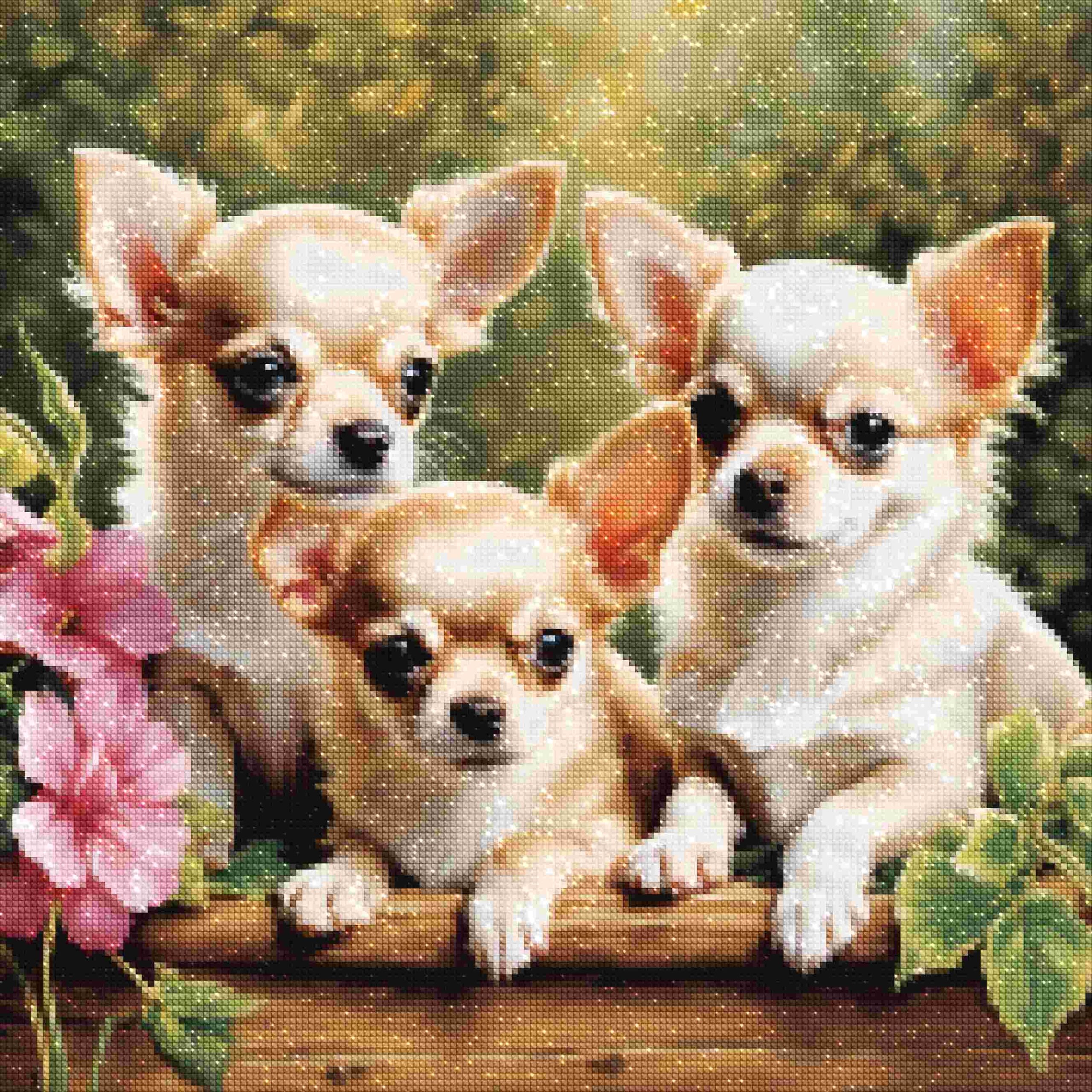 diamants-wizard-diamond-painting-kits-Animaux-Dog-Charming-Chihuahua-Trio-diamonds.jpg