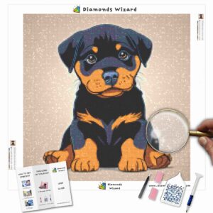 diamanten-wizard-diamond-painting-kits-dieren-hond-rottweiler-puppy-love-canva-jpg