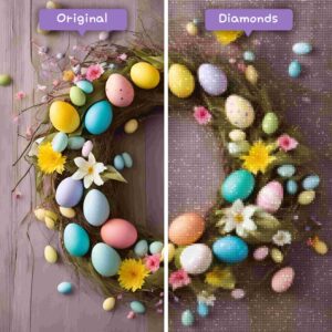 Diamonds-Wizard-Diamond-Painting-Kits-Events-Easter-Festive-Easter-Wreath-Before-After-JPG