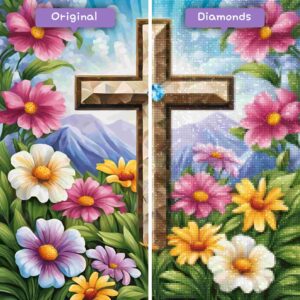 Diamonds-Wizard-Kits-de-peinture-diamant-événements-Pâques-Croix-florale-bénédictions-avant-après-jpg