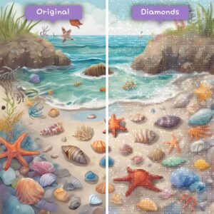 diamanter-trollkarl-diamant-målningssatser-landskap-strand-tidvatten-pool-utforskning-före-efter-jpg