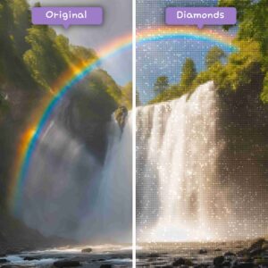 diamonds-wizard-diamond-painting-kits-landscape-rainbow-chromatic-cascade-before-after-jpg