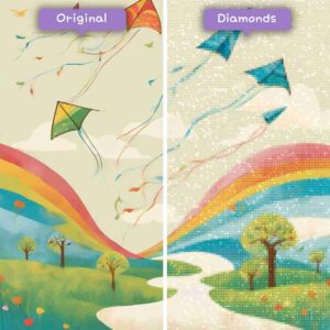 diamonds-wizard-diamond-painting-kits-landscape-rainbow-kite-flying-extravaganza-before-after-jpg