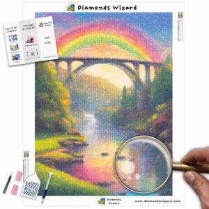 diamanter-trollkarl-diamant-målningssatser-landskap-regnbåge-regnbågsbro-canva-jpg
