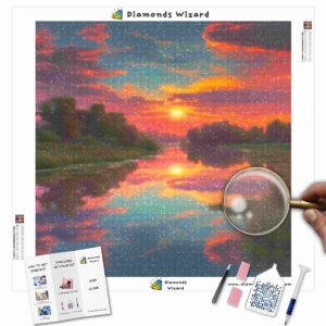 diamanti-wizard-kit-pittura-diamante-paesaggio-tramonto-riflessi-sul-fiume-canva-jpg