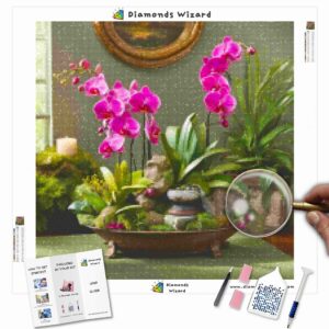 diamants-wizard-diamond-painting-kits-nature-fleur-enchanteur-orchidée-oasis-canva-jpg