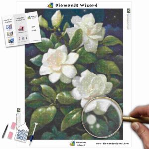 diamanter-veiviser-diamant-maleri-sett-natur-blomster-gardenia-glød-canva-jpg