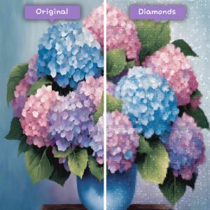 Diamanten-Zauberer-Diamant-Malsets-Natur-Blume-Hortensie-Haven-Vorher-Nachher-JPG