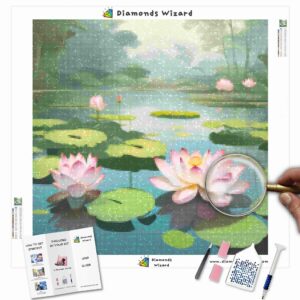 diamonds-wizard-diamond-painting-kits-nature-flower-lotus-pond-harmony-canva-jpg
